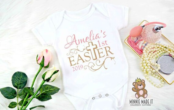 easter onesie girl
