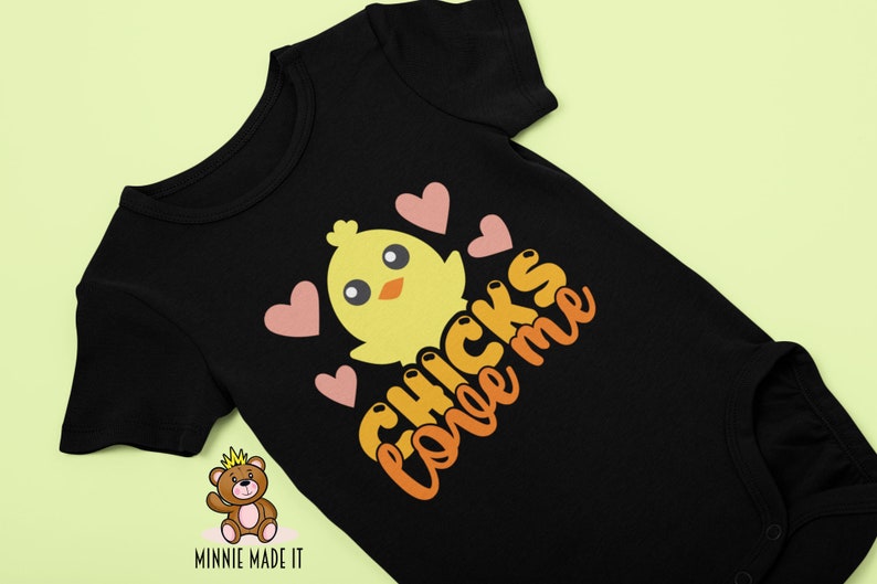 Cute Baby Boy Romper- Easter Baby Onesie\u00ae Toddler Sizes Available Ladies Man Baby Boy Onesie\u00ae Animal Theme Onesie\u00ae Chicks Love Me