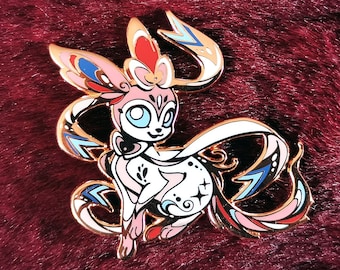 Fancy Monster Hard Enamel Pin