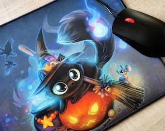 Tappetino per mouse "Gatto mago"