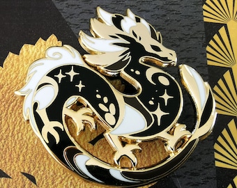 Space Dragon Hard Emaille Pin