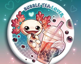 Odznaki i magnesy dla miłośników bąbelkowej herbaty