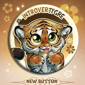 Introverti&#39;gre buttons & Magnets