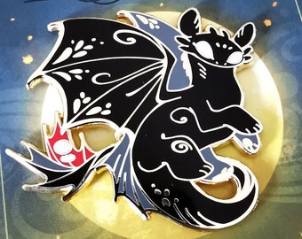 Night Fury Hard Enamel Pin