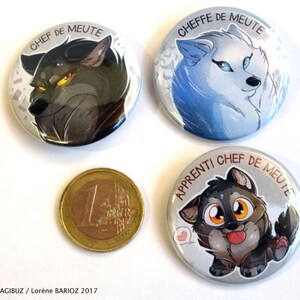 Apprentice and Pack leader buttons & Magnets image 2