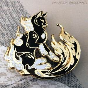 Bakeneko Hard Enamel Pin