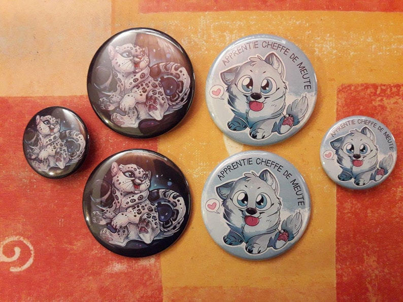 Apprentice and Pack leader buttons & Magnets image 3