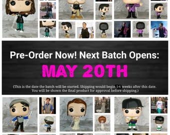 Now Taking Pre-Orders for May 20th - Custom Funko Pop with Full Handmade Custom Box *Please Read Photo Slideshow Above*