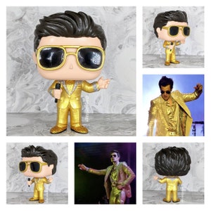 Now Taking Pre-Orders for May 20th Custom Brandon Flowers Inspired Pop w/ Full Box Your choice of Any Outfit, mic in hand included. image 3