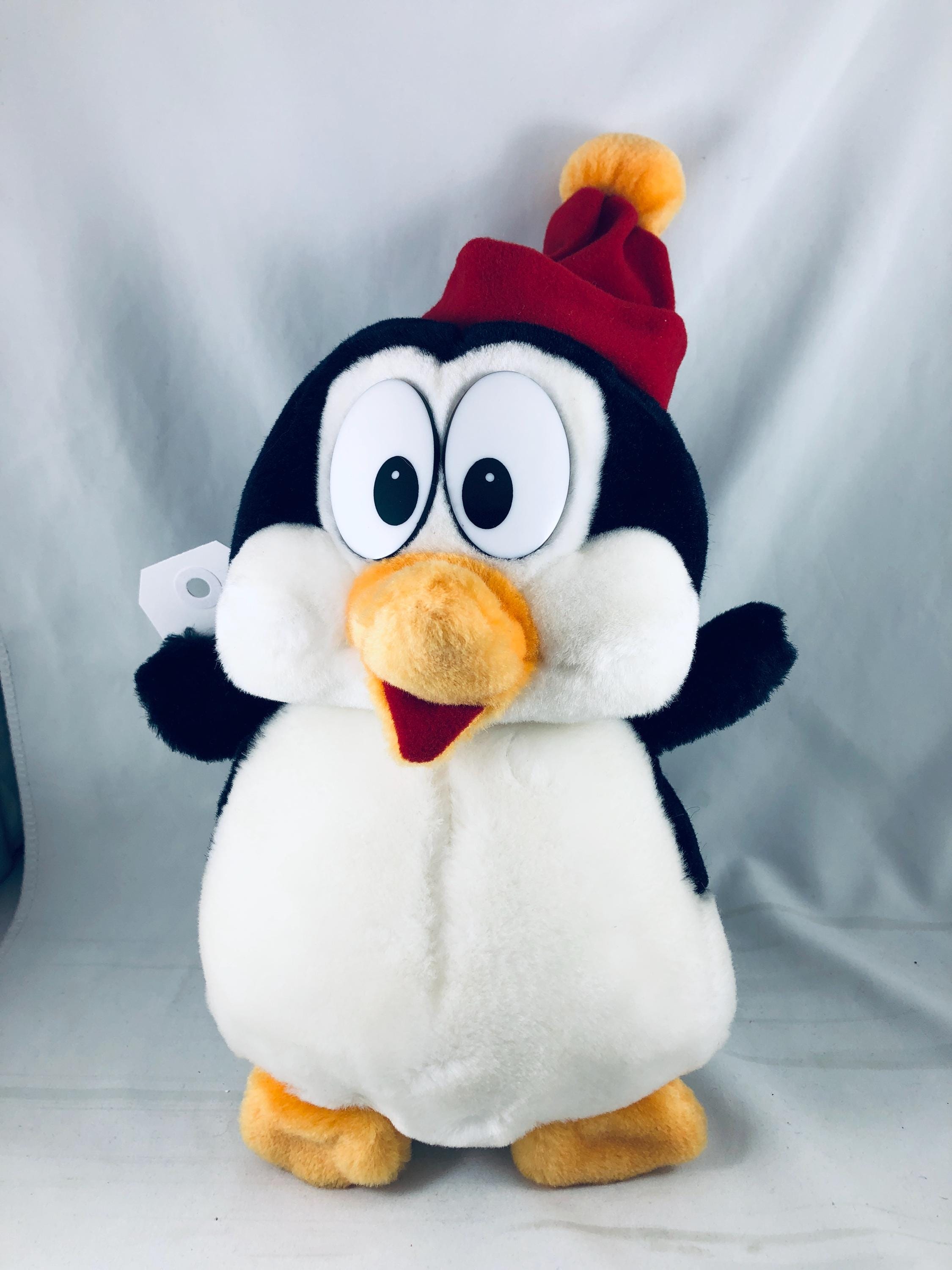 ヴィンテージのチリー・ウィリー・ペンギンのぬいぐるみ。ウッディー
