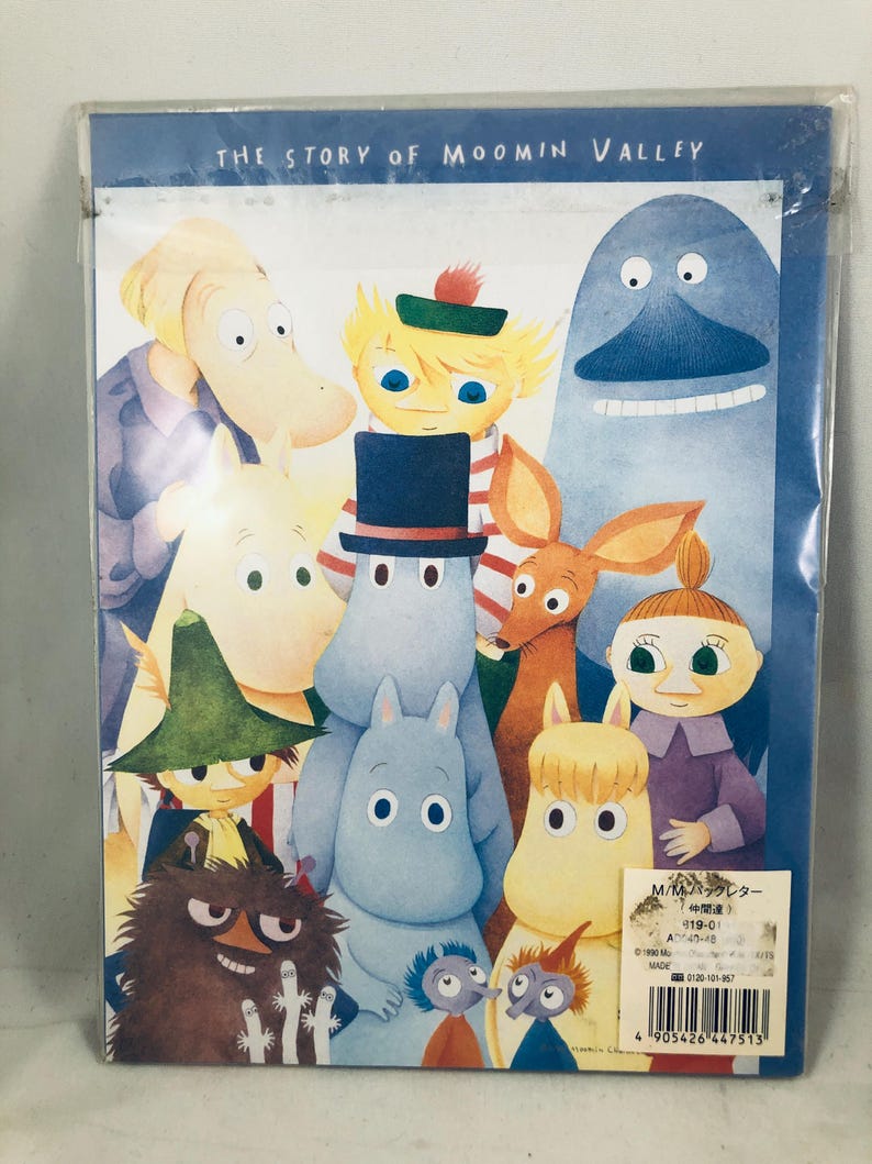 The Story Of Moomin Valley Letter Set W envelopes Stickers NEW Made the-story-of-moomin-valley-letter-set-w-envelopes-stickers-new-made