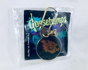 vintage Goosebumps Monster Blood II hologram 3D metal keychain NEW