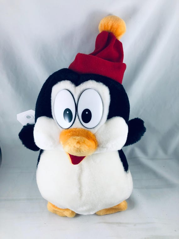 ヴィンテージのチリー・ウィリー・ペンギンのぬいぐるみ。ウッディー