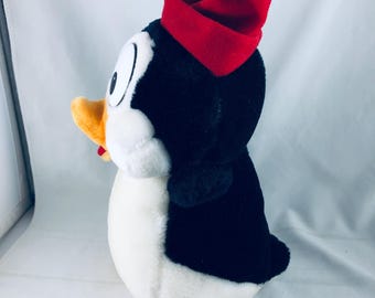 ヴィンテージのチリー・ウィリー・ペンギンのぬいぐるみ。ウッディー