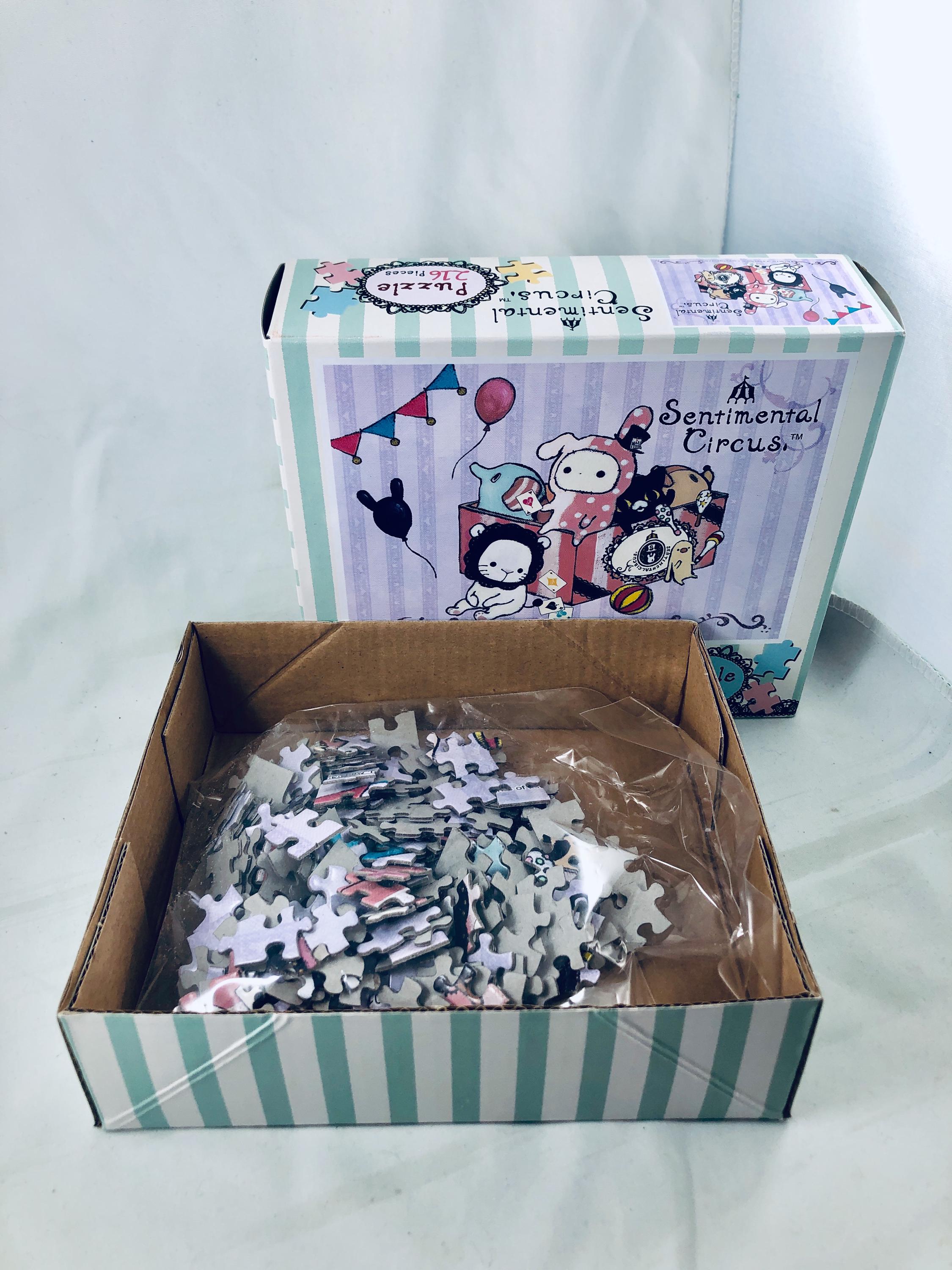 サンエックス センチメンタルサーカス ジグソーパズル。216ピース