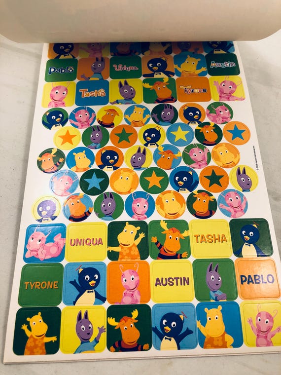 The Backyardigans Stickerland Booklet NEW Sandylion - 276 Stickers