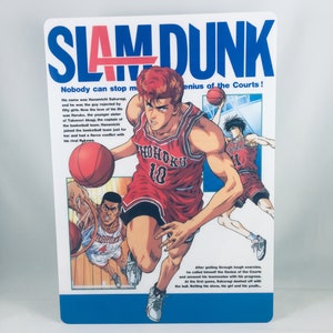 vintage Slam Dunk baloncesto lápiz tablero shitajiki NUEVO Japón Anime Manga