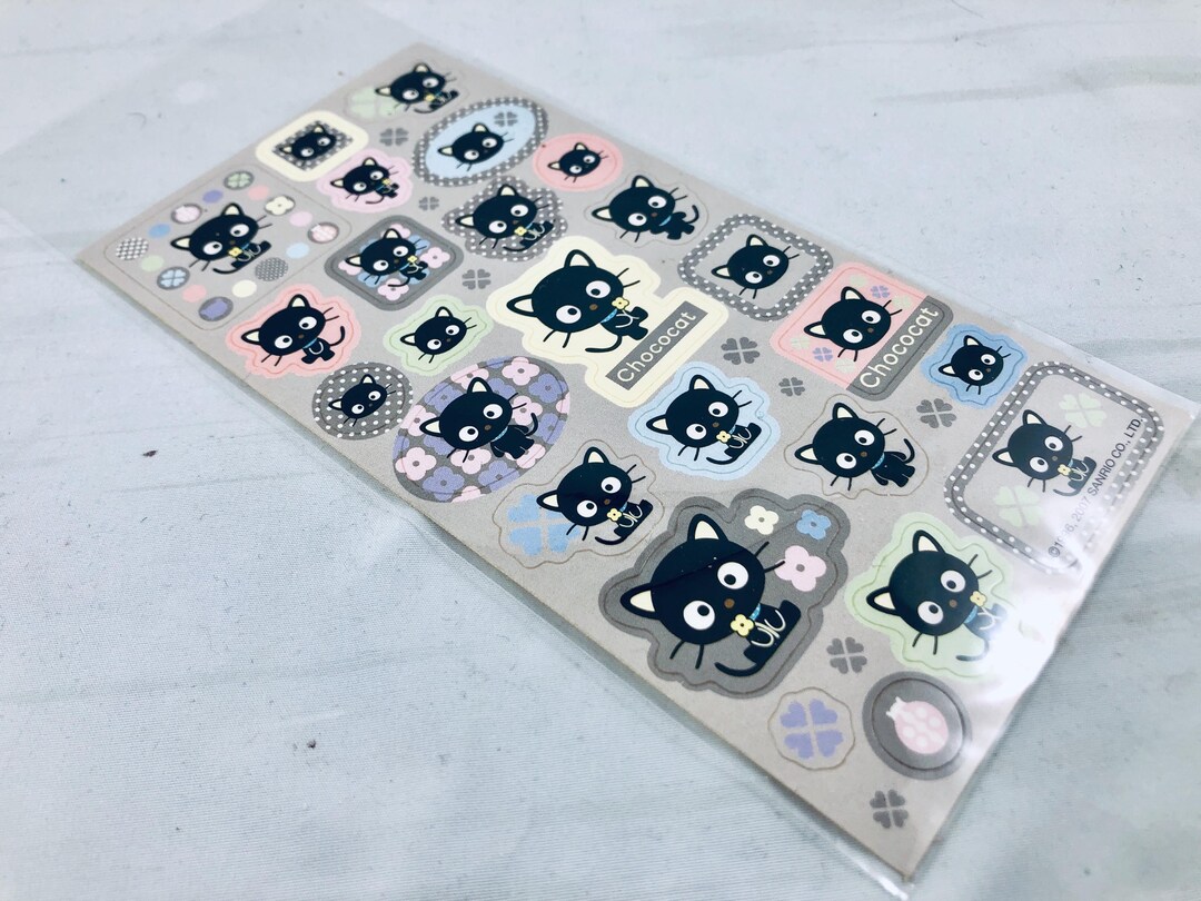 Sanrio Chococat Sticker Sheet. Japan NEW - Etsy