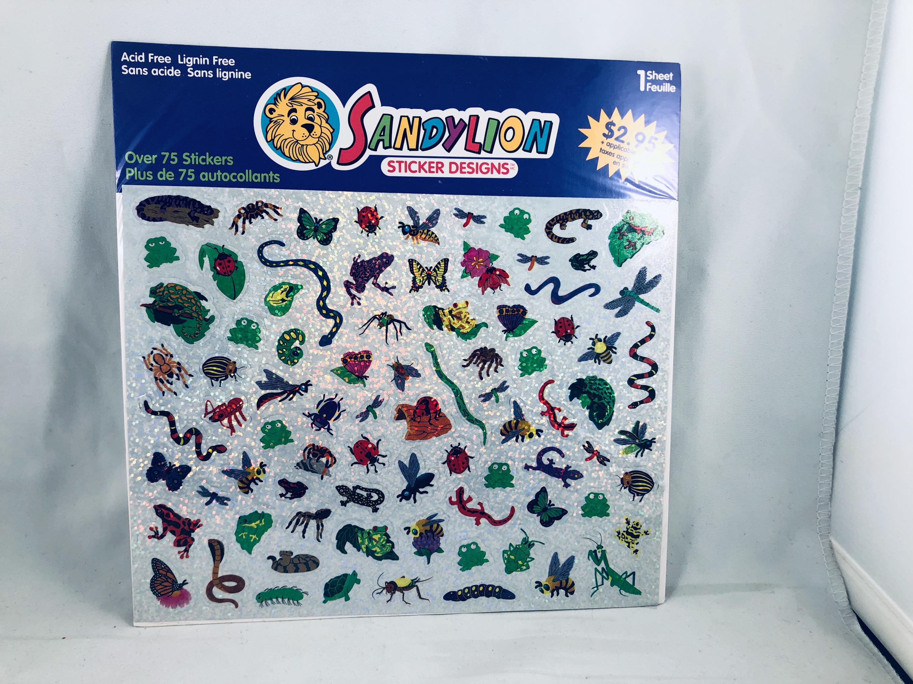 Feuille D'autocollants Sandylion Au Choix – Neuf, Collection Autocollants MOP