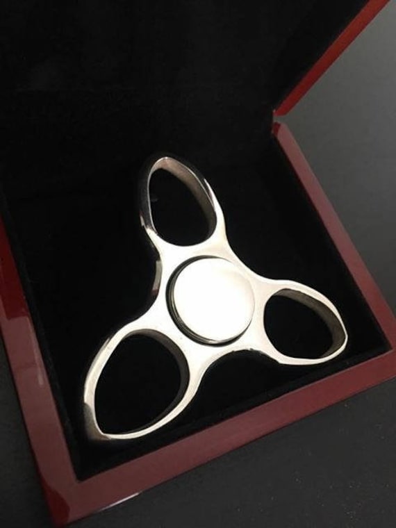 Silver fidget best sale spinner