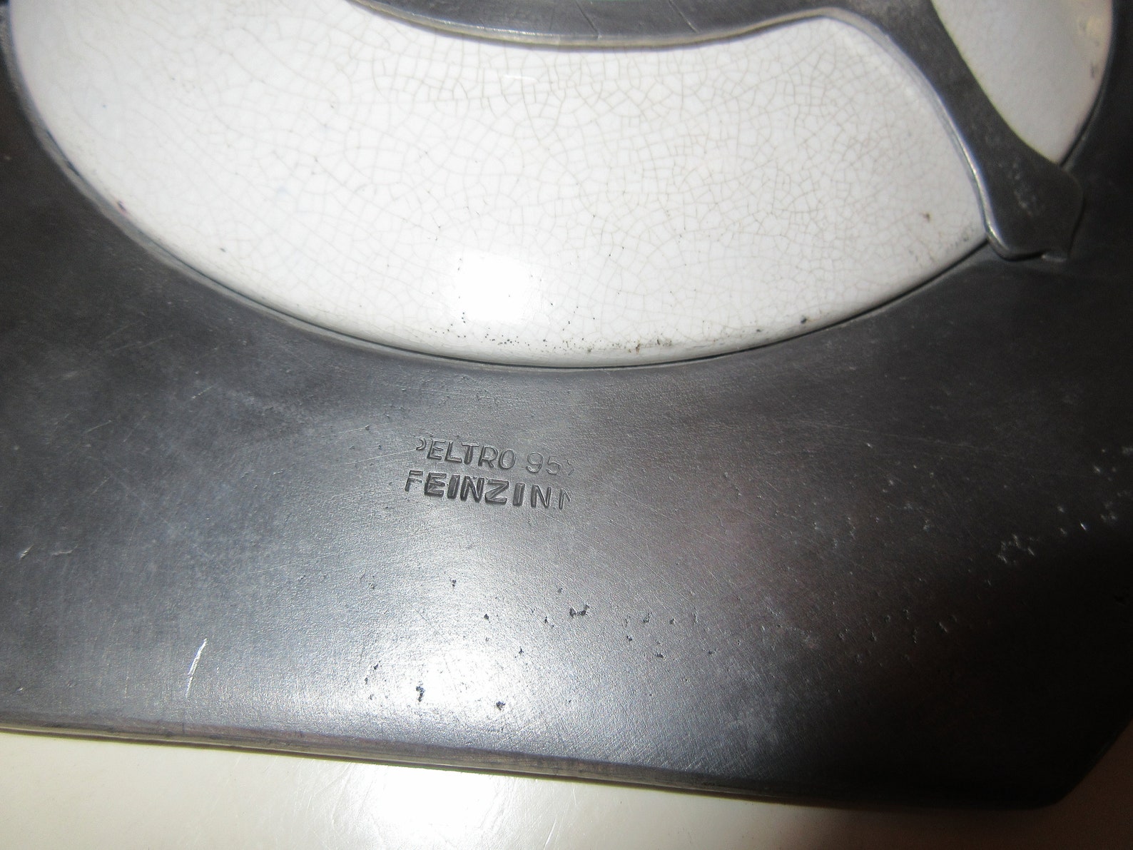 GERMANY FEIN ZINN Pewter Plate Wall Decor Etsy