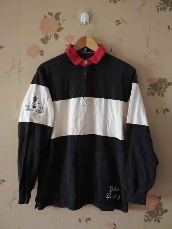 vintage polo ralph lauren rugby shirt