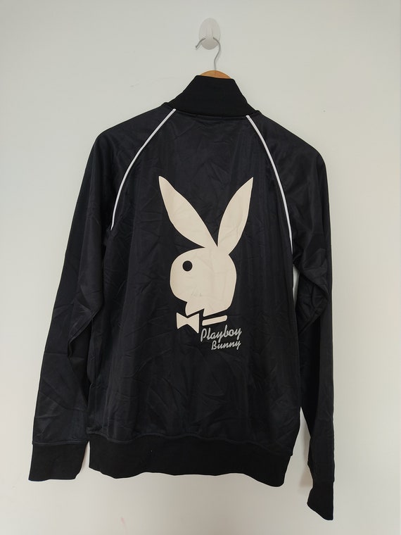 Vintage PLAYBOY Bunny Women Sweater XL Size