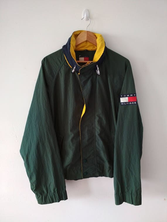 vintage tommy hilfiger windbreaker