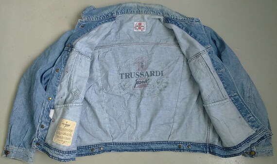 trussardi jeans jacket