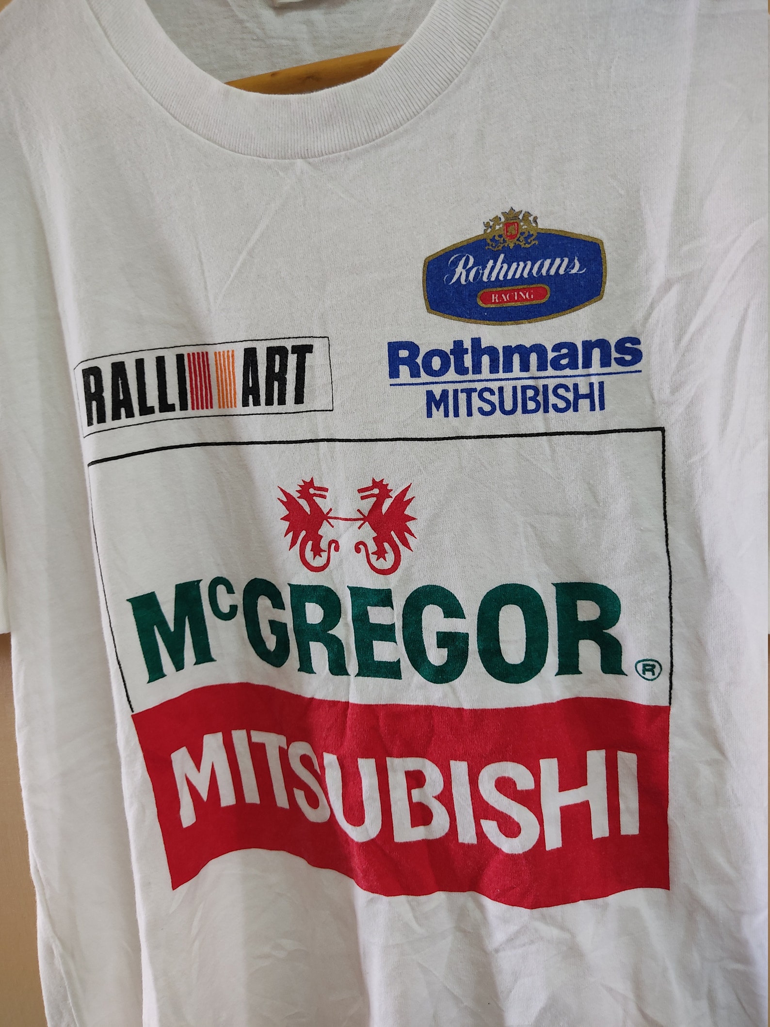 Vintage McGREGOR MITSUBISHI Motors Honda Rothmans Racing | Etsy