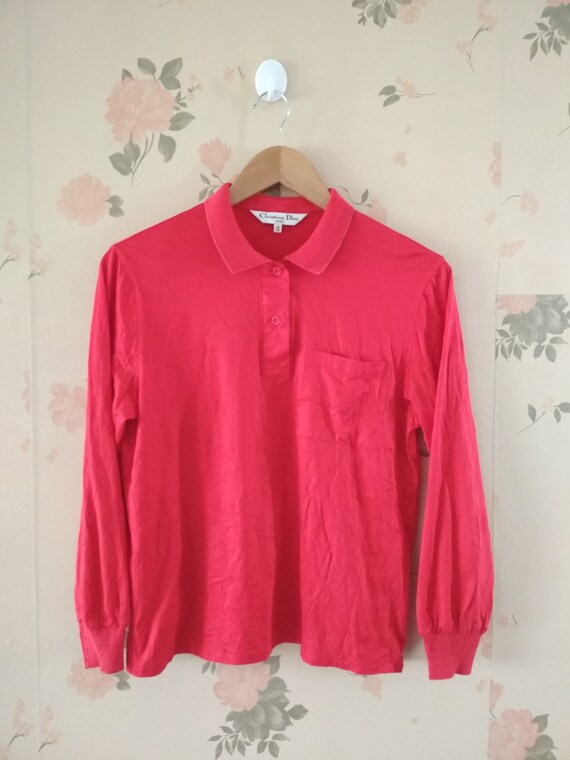 Dior polo long sleeve Clearance