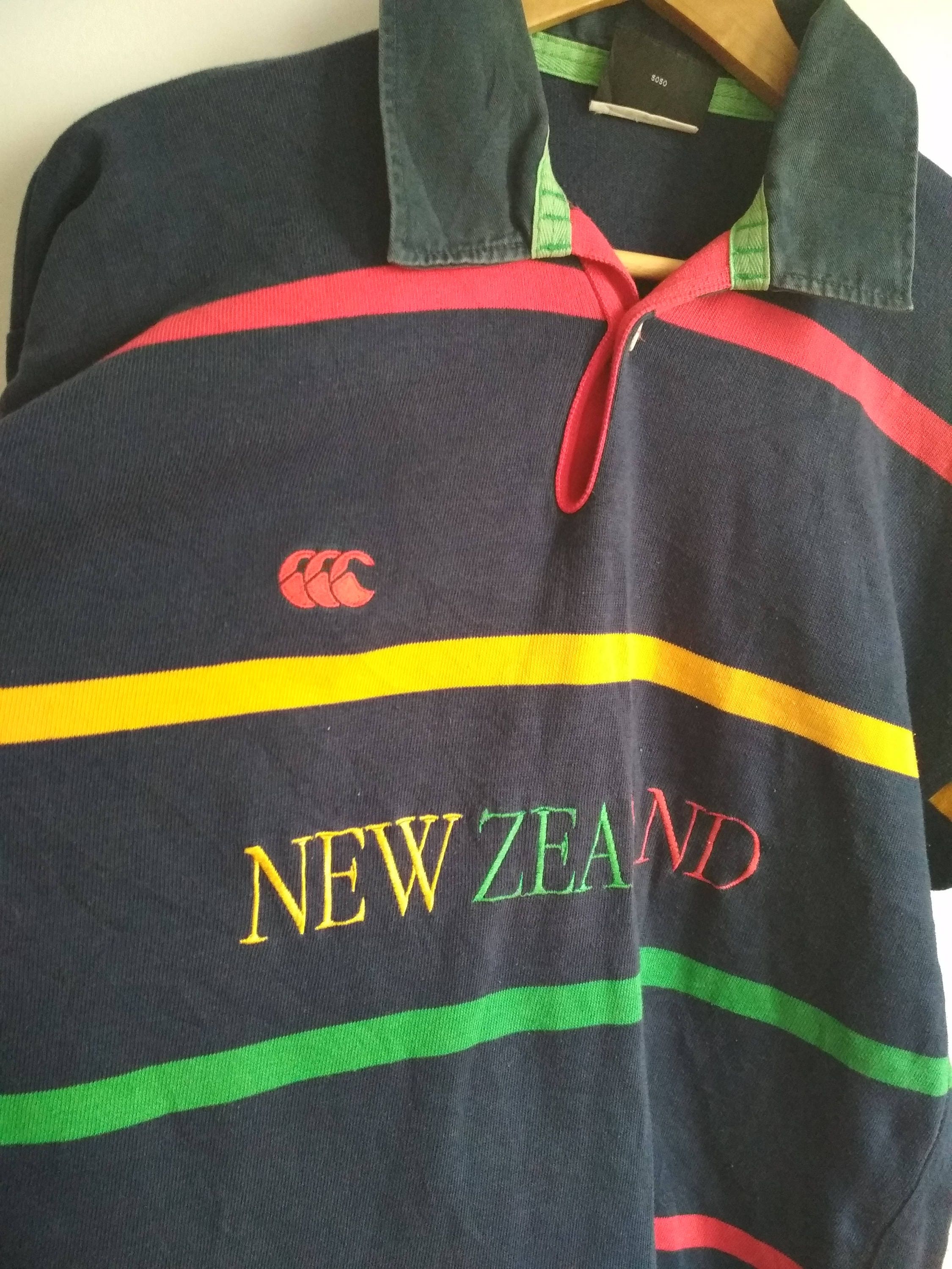 Vintage CANTERBURY Of New Zealand Rugby Shirt M Size Etsy