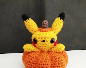 Pumpkachu, Pumpkin, Pikachu *read item details*
