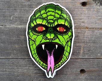 Reptilian Vinyl Sticker