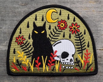 Death Won't Take Me Embroidered Patch