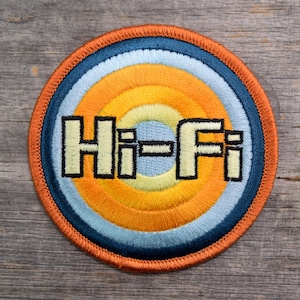 Hi-Fi Embroidered Patch