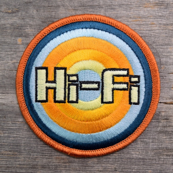 Hi-Fi Embroidered Patch