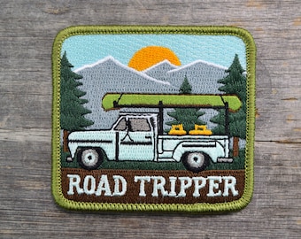 Road Tripper Embroidered Patch (2.5x3in)