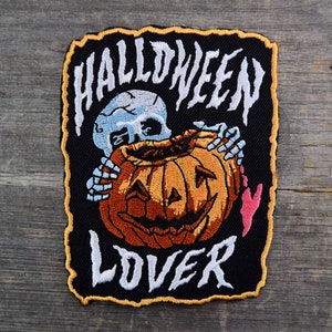 Halloween Lover Embroidered Patch