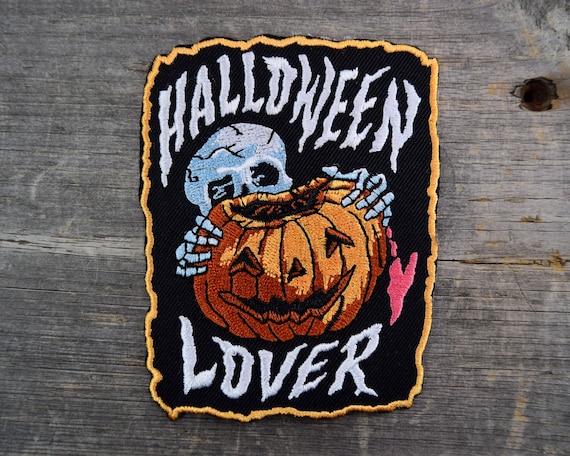 Halloween Lover Embroidered Patch
