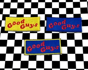 chucky good guys iron on patch