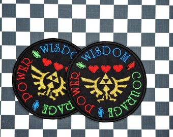 Hylian Embroidery Patch | 3.5-Inch Iron-On