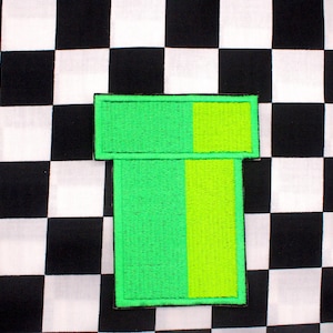 Travel Pipe - Large Vers. Embroidery Patch | Iron-On | 4-Inch Patch | Video Game Patch