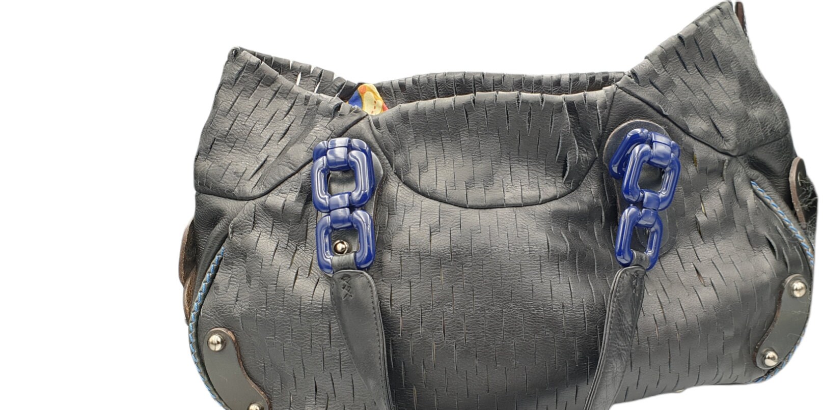 Vintage Leather Handbag Jamin Puech/ Leather Handbag