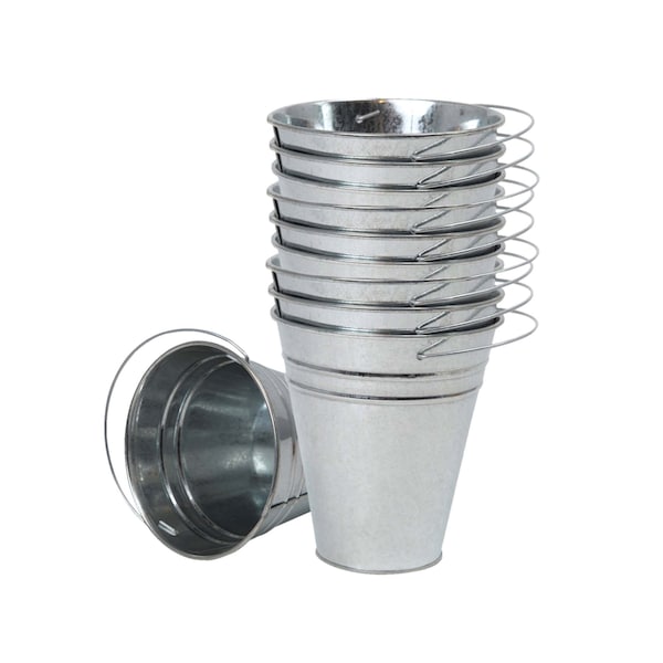 Galvanized Buckets Etsy