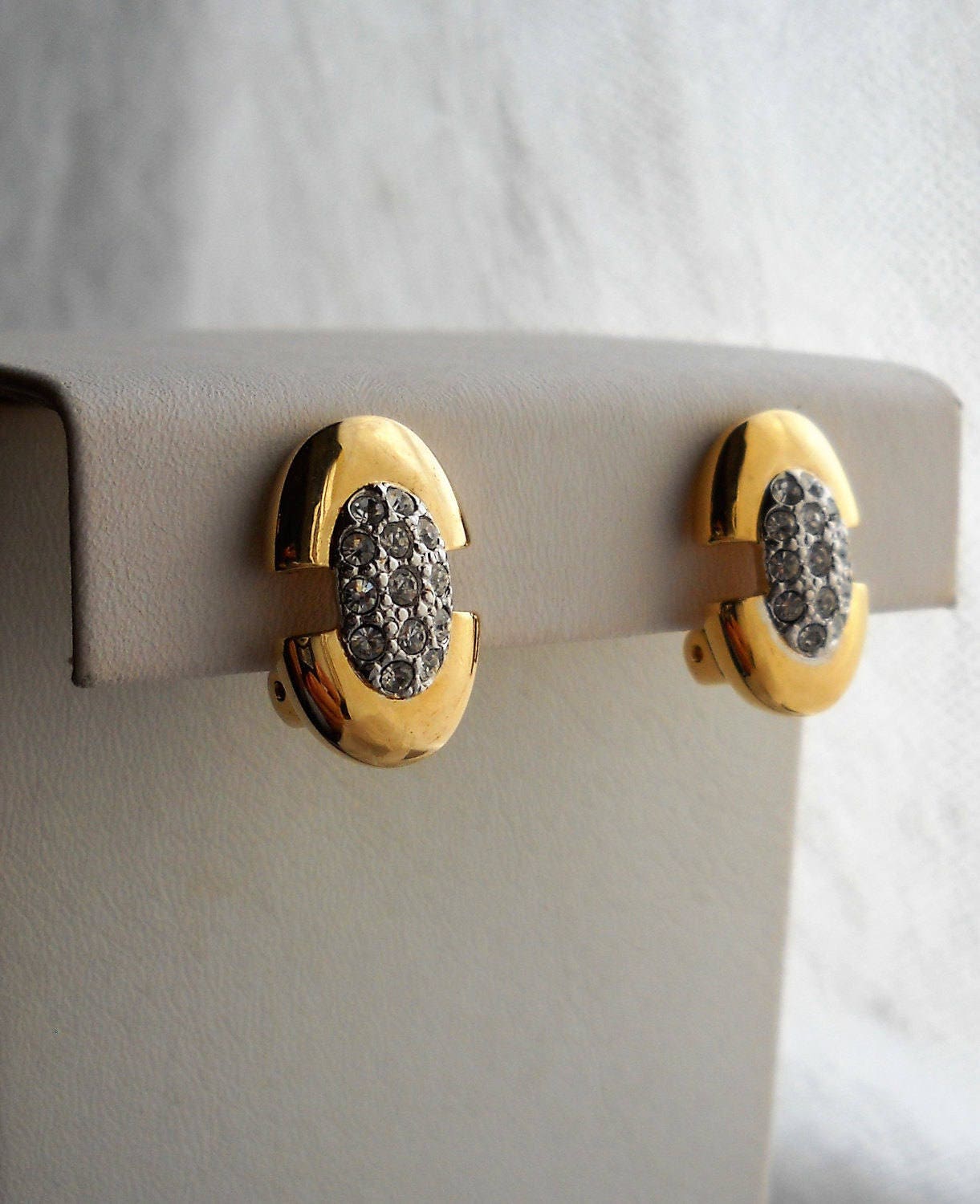 Early 90s Ultima Edizione, Sterling Silver Gold- Plated Clip