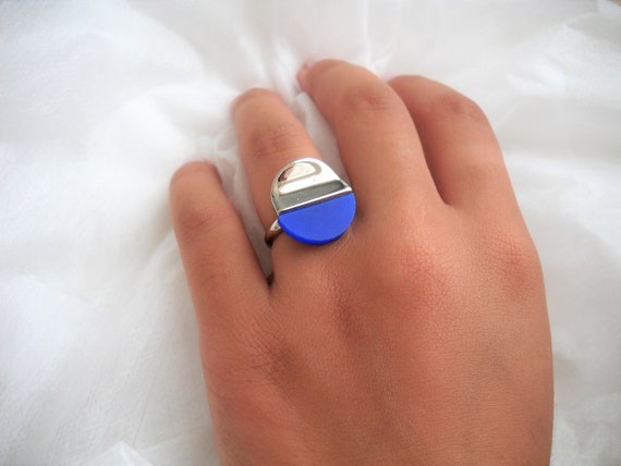 70's adjustable German Ring.  The structure and w… - image 2