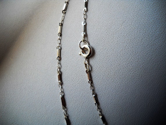 Early 80's German Chain Necklace. A Soldered Silv… - image 3