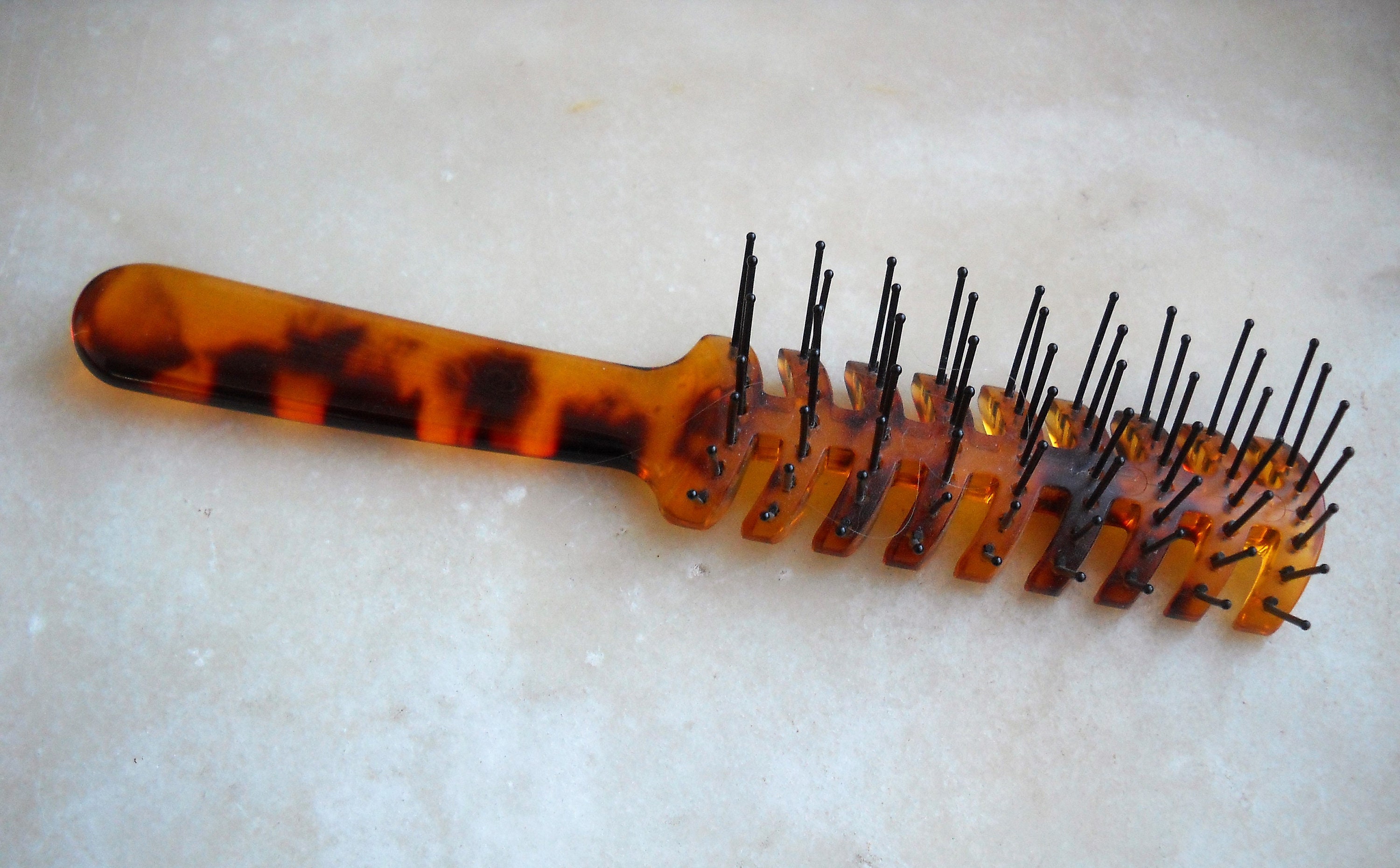 SPIDER Early 80's Japanese Hair Brush. Seven Rows of - Etsy SPIDER Early 80's Japanese Hair Brush. Seven Rows of - Etsy