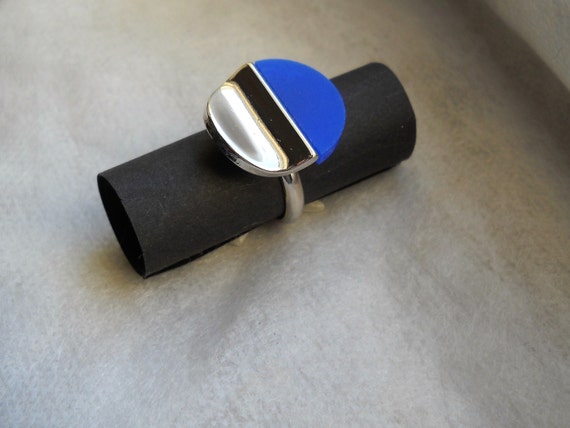 70's adjustable German Ring.  The structure and w… - image 1